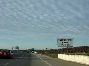 I-140 west at I-40/75 - Knoxville, TN