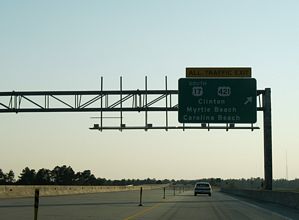 I-140 west at US 421 - 2006