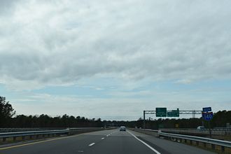 NC 140 west at I-40/140 - Wilmington, NC