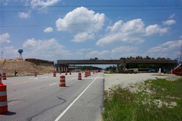 US 421 north at Future I-140