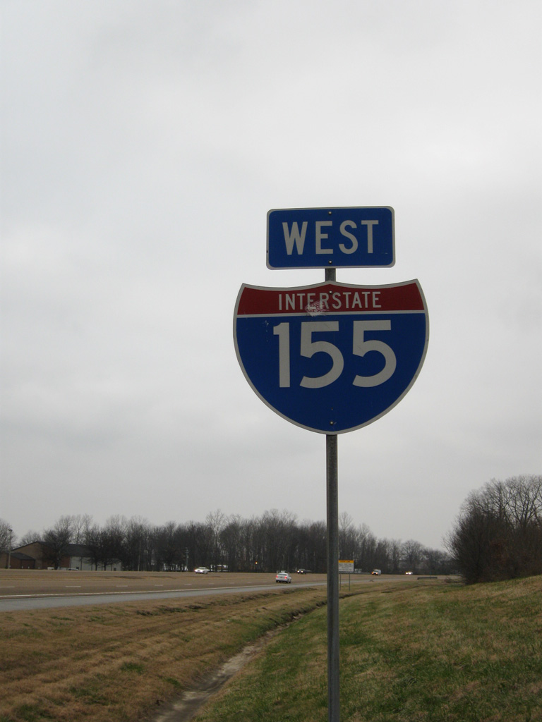I-155/US 412 west at US 51 - Dyersburg, TN