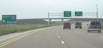 I-55 north at I-155 - 2005