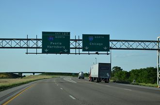 I-55 north at I-155 - 2018