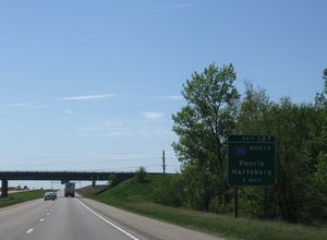 I-55 south at I-155 - 2010