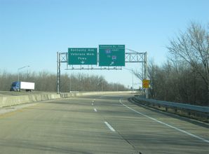 US 41 north at I-164 - Evansville, IN