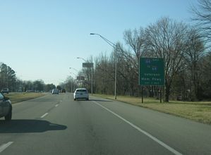 US 41 south at I-164 - Evansville, IN