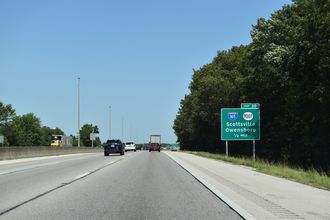 I-65 north at I-165/KY 9007 - Bowling Green