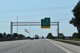 I-65 south at I-165/KY 9007 - Bowling Green