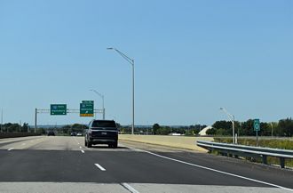 KY 9007 north at I-65/165 - Bowling Green