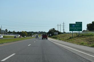 US 60/231 west at I-165 - Owensboro, KY