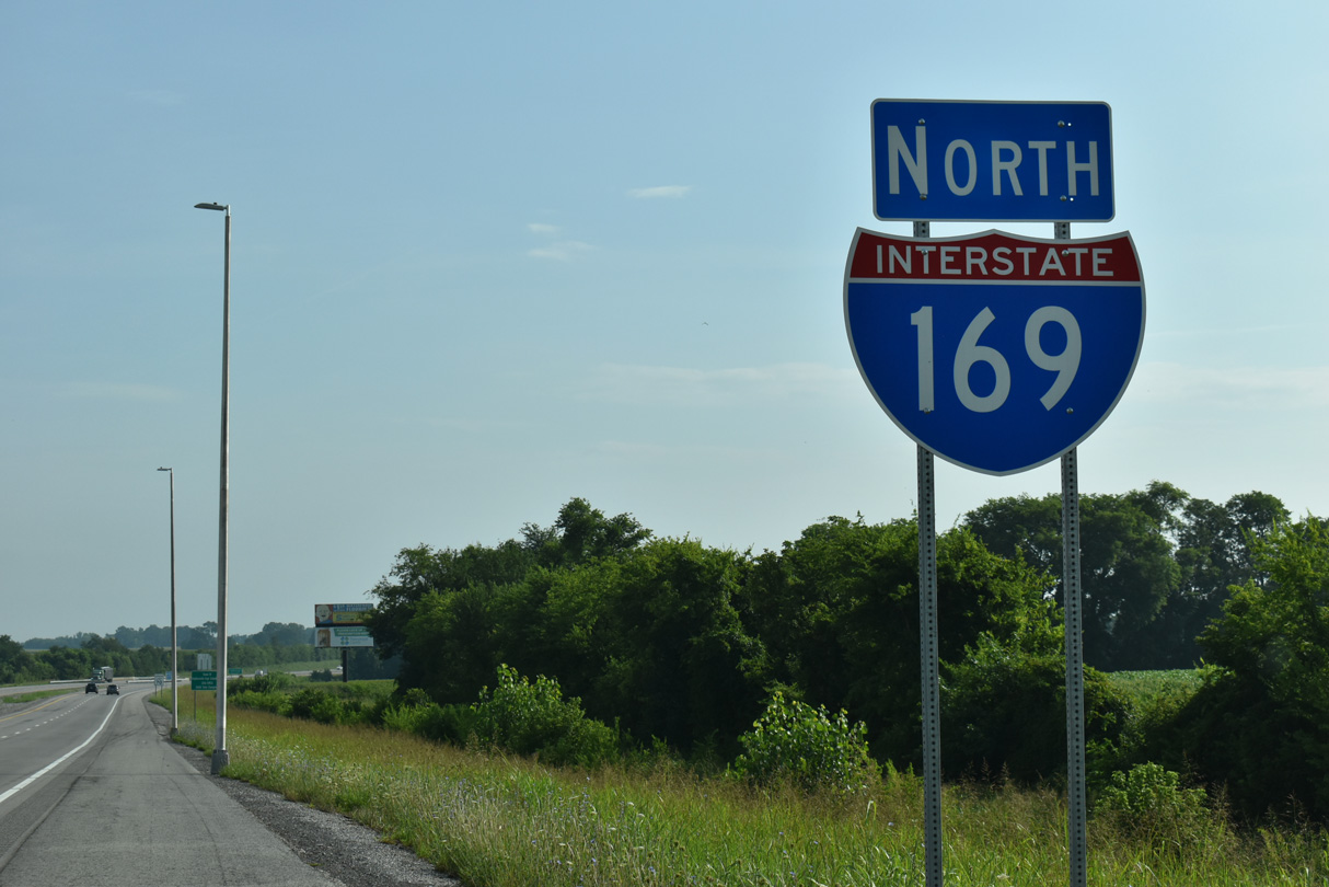 Updated coverage of both ends for Interstate 169 in Kentucky with photos taken on July 6 and 7, 2026.