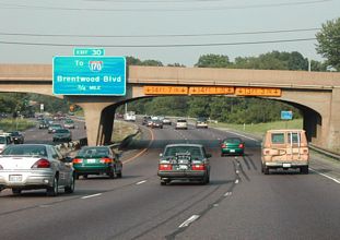 I-64/US 40 east at I-170 - 2002