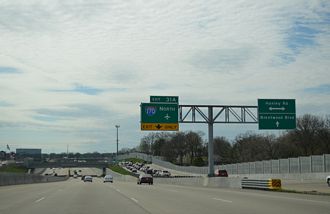 I-64/US 40 west at I-170 - Richmond Heights, MO