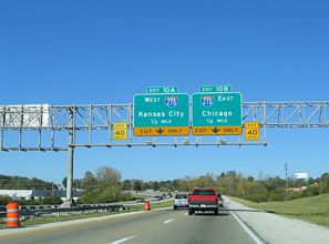 I-170 north at I-270 - Hazelwood, MO