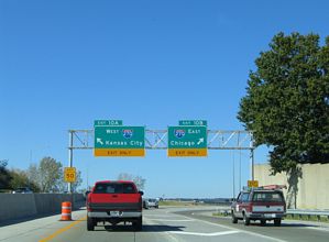 I-170 north at I-270 - Hazelwood, MO