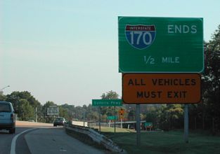 I-170 south I-64/US 40 - 2002