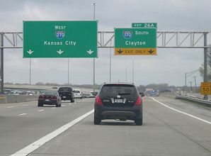 I-270 west at I-170 - 2008