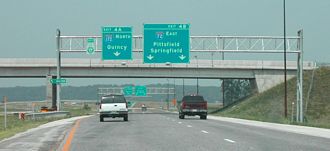 I-72/US 36 east at I-172 - 2002