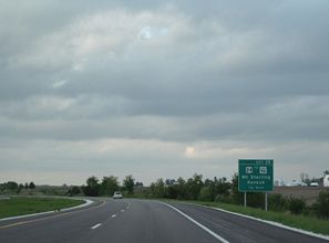 I-172 north at US 24 - Quincy, IL