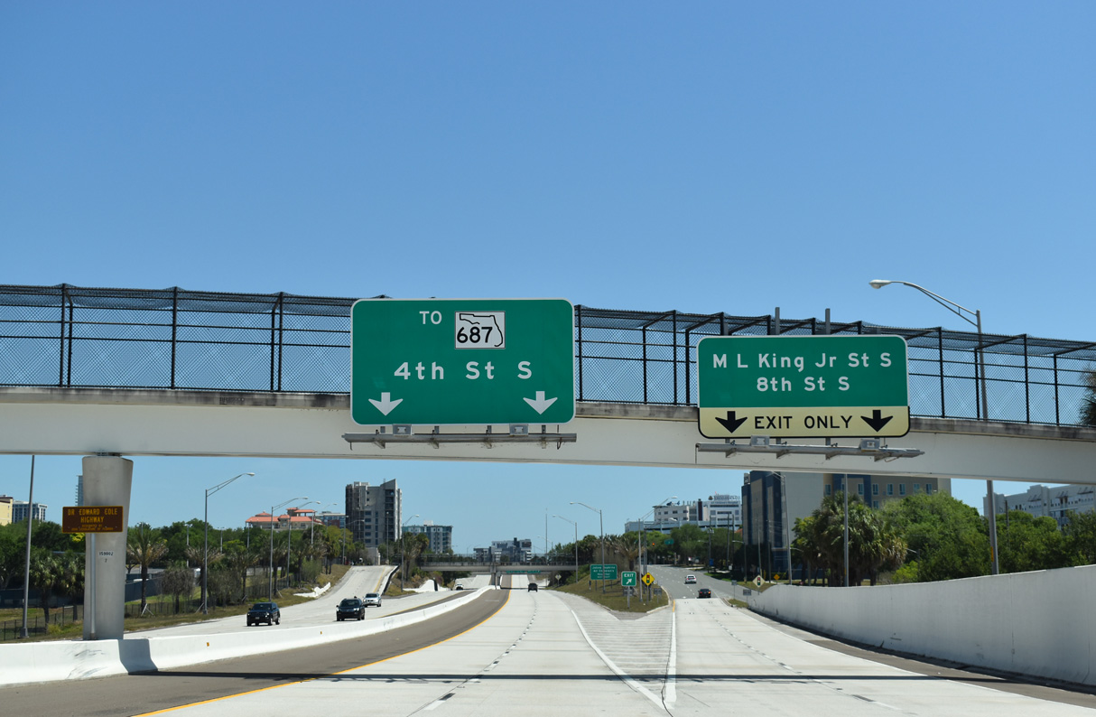 I-175 east at MLK St - St. Petersburg, FL
