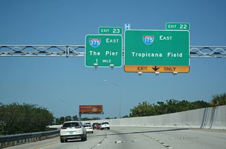 I-275 north at I-175 - St. Petersburg, FL