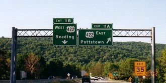 I-176 north at US 422 - 2002