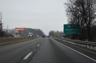 US 422 east at I-176 - Reading, PA
