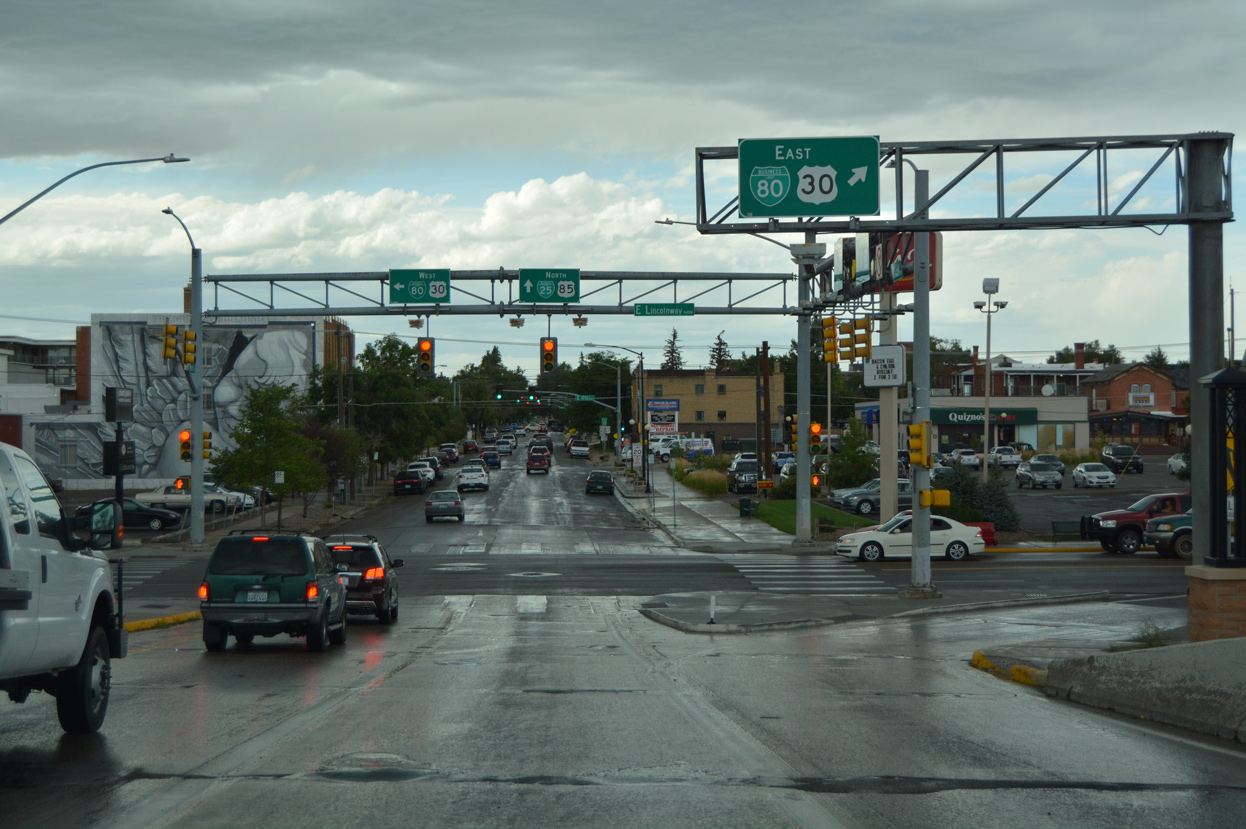 I-180/BL I-25/US 85-87 Business north at BL I-80/US 30 - Cheyenne, WY