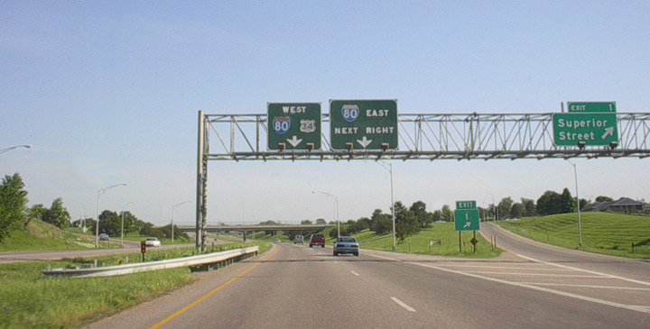 I-180/US 34 north at I-180 - 2001