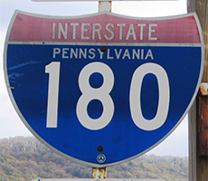 Interstate 180 Pennsylvania
