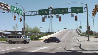 BL I-25/US 85-87 Business south at I-180 and BL I-80/US 30 - 2001