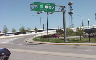 BL I-80/US 30 east at I-180/BL I-25/US 85-87 Business - 2001