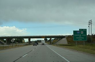I-80 east at I-180/BL I-25/US 85-87 Business - Cheyenne, WY