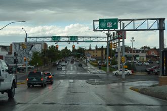I-180/BL I-25/US 85-87 Business north at BL I-80/US 30 - Cheyenne, WY