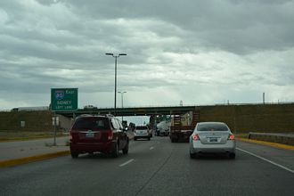 I-180/BL I-25/US 85-87 Business south at I-80 - Cheyenne, WY