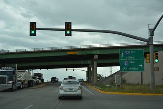 I-180/BL I-25/US 85-87 Business south at I-80 - Cheyenne, WY
