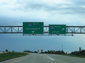 I-180 north at I-80 - 2005