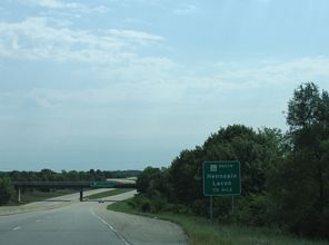 I-180 south at IL 26 - Bureau