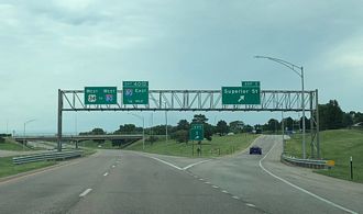 I-180/US 34 north at I-80/US 77 - Lincoln, NE