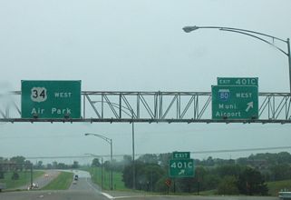 I-180/US 34 north at I-180 - 2005