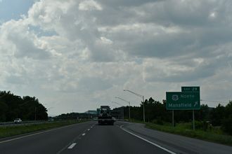 I-180 west at US 15/220 - Williamsport, PA