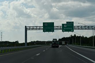 I-180 west at US 15/220 - Williamsport, PA