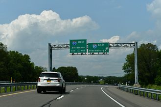 PA 147 north at I-180/80 - Turbot Twp