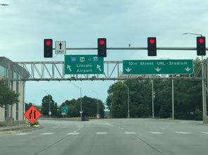 US 34 west at I-180 - Lincoln, NE