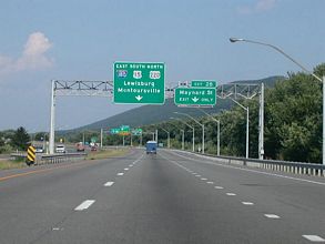 US 220 north at I-180/US 15 - Williamsport, PA