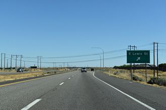 US 12 east at E Lewis St in Pasco, Washington