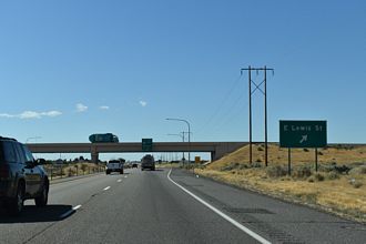 US 12 west at E Lewis St in Pasco, Washington