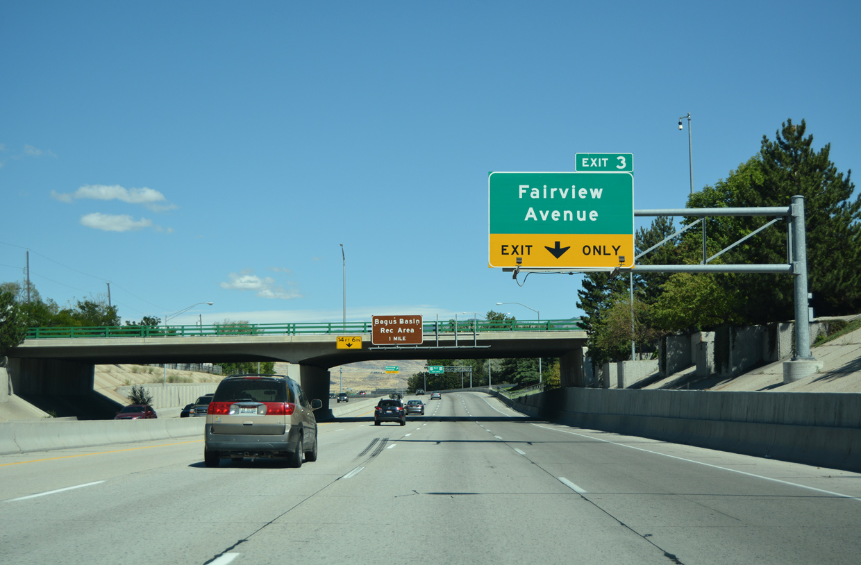 I-184 east at US 20/26 - Boise, ID
