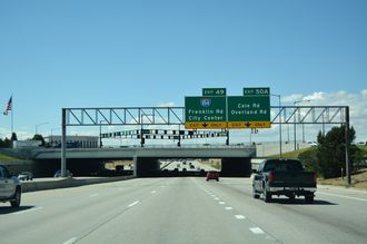 I-84/US 30 west at I-184 - Boise, ID
