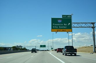 I-84/US 30 west at I-184 - Boise, ID